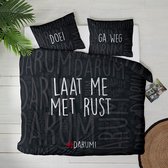 #DARUM! Housse de couette Leave Me Alone - 240 x 200/220