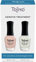 Trind Keratine Behandelingsset – Herstel en Bescherm Beschadigde Nagels – Inclusief Keratine Nagelhersteller en Nagelbeschermer