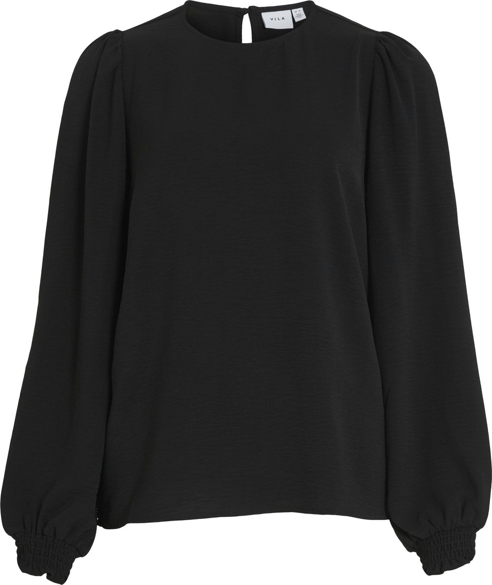 VILA - VIMAY L/S O-NECK TOP RP1/KA - Dames - Blouses