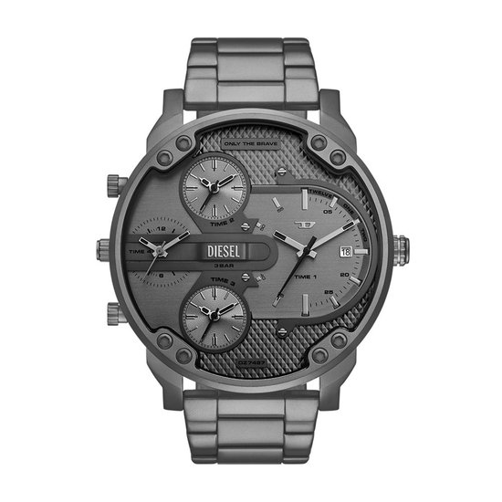 Montre Diesel DZ7487 pour hommes 54 mm Grijs bol