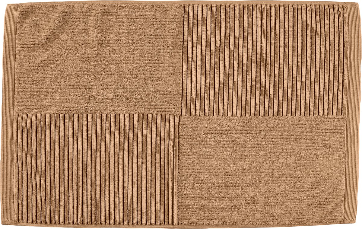 Zone Denmark Classic Badmat - Absorberende Badkamermat - Hotelkwaliteit - 100% katoen - 1200g/m2 - 50 x 80 cm - Mandarine