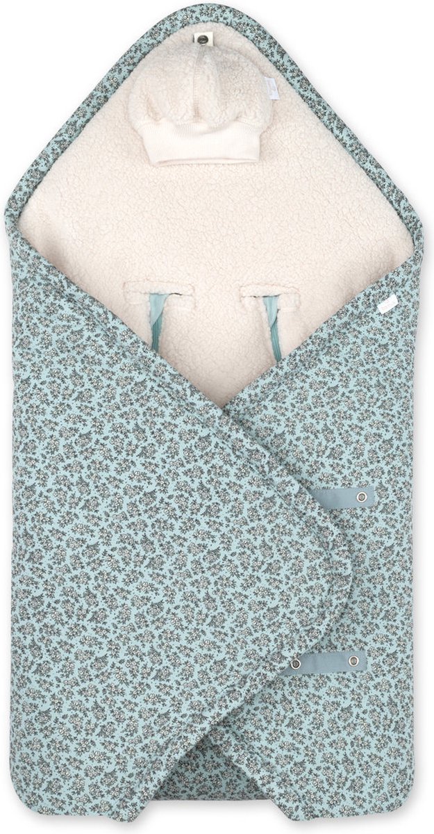 BEMINI Voetenzak - Biside 0-12m - Warme teddy - Heidi Opalin