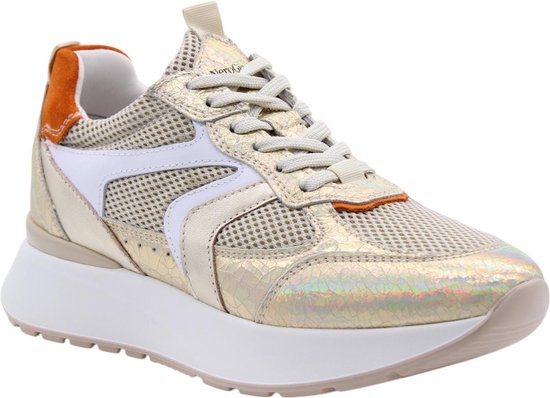 Baskets Nero Giardini Goud 38