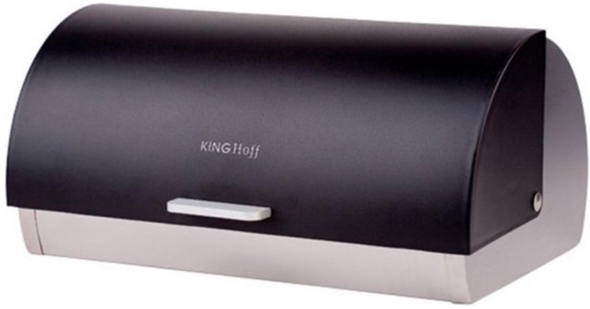 Kinghoff 3208 - Broodtrommel - zwart -