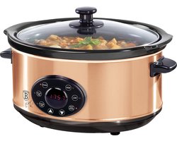 Berlinger Haus 9383 - Digitale slowcooker - Rose Gold - 3.5 liter inhoud
