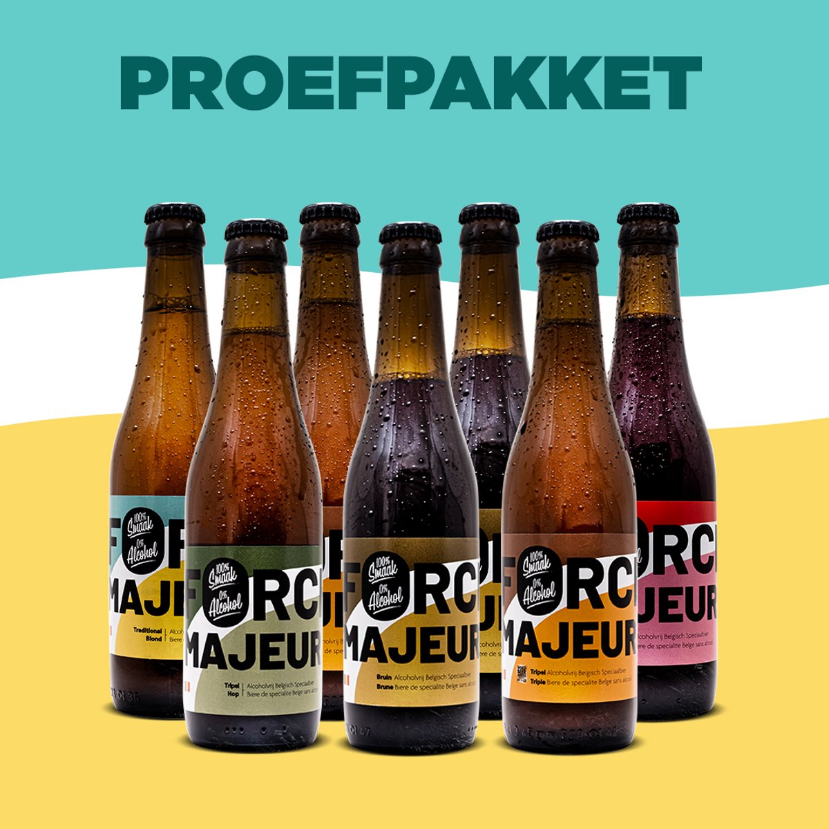 Force Majeure - Proefpakket 24 - 24x33cl