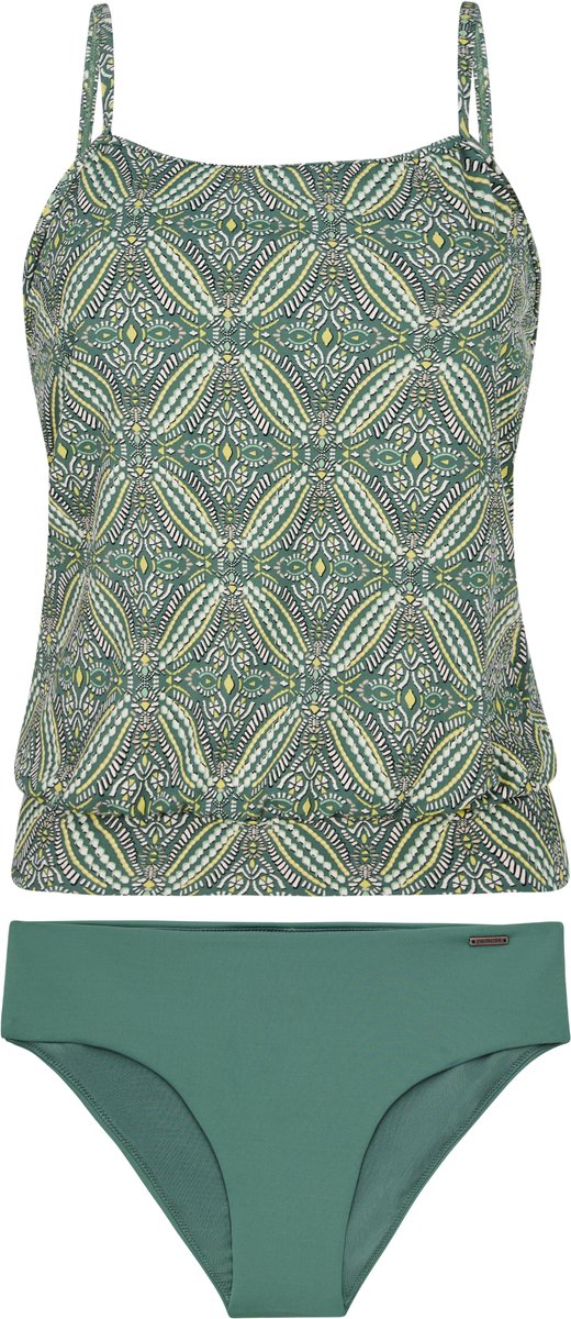 Protest Prtnome – Tankini set Dames – Verstelbare bandjes – Uitneembare vulling Groen