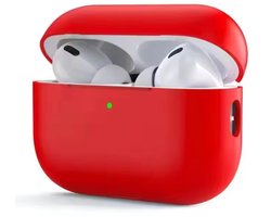 New Age Devi - Siliconen case - geschikt voor Airpods Pro - Wijn-rood