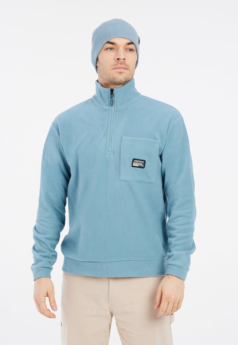 Protest Prtpaxton – Skipully Heren – Lange mouwen – 1/4 rits Blauw