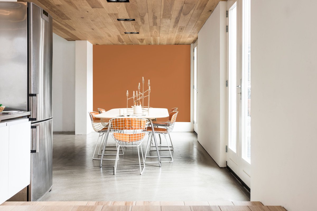 Flexa - Creations Muurverf Extra Mat - Spiced Terracotta - Mengverf - 1 L – foto 7