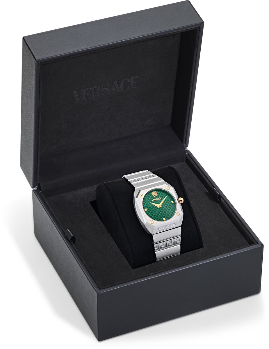 Versace Antares VE9E00424 Horloge - Staal - Zilverkleurig - Ø 35 mm