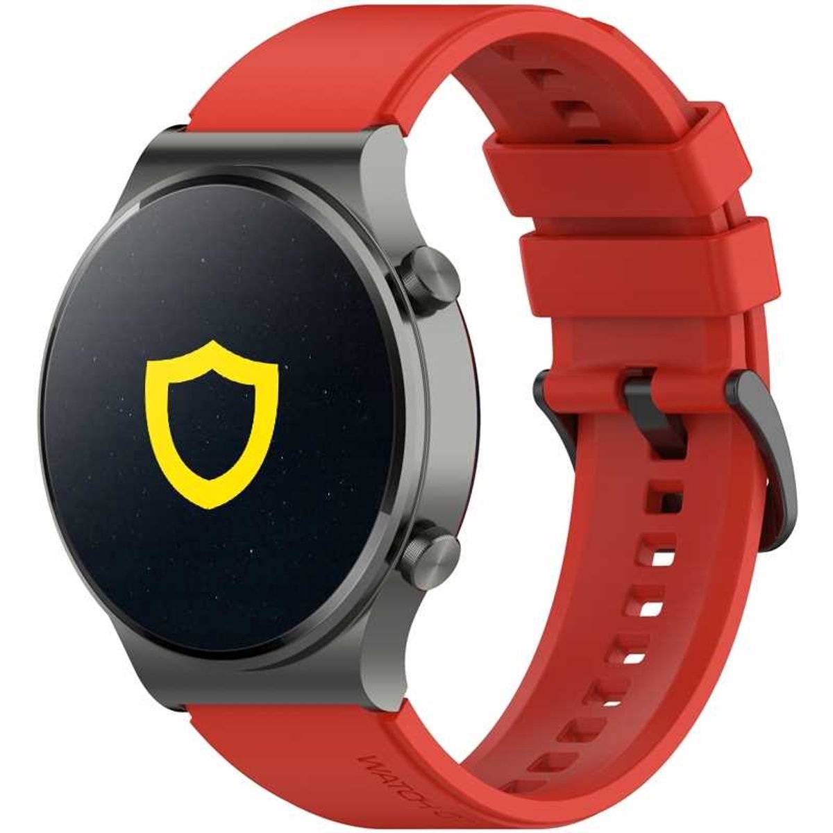 Spacecase Horlogeband 22Mm Sc Easy Band Rood Smartwatch Band
