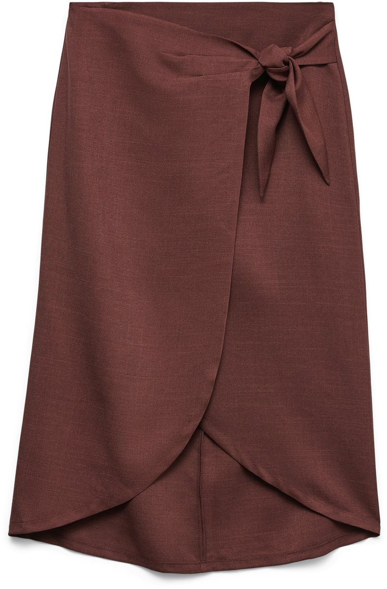 VERO MODA - VMINDICA HW 7/8 SKIRT WVN BTQ GA - Dames - Rokken