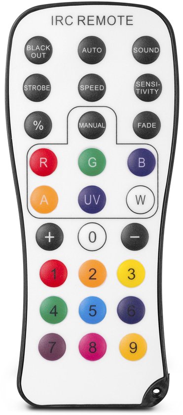 BeamZ Professional BAC324 LED PAR - Pro Par avec LED RGBWA-UV - 6 x 10 W