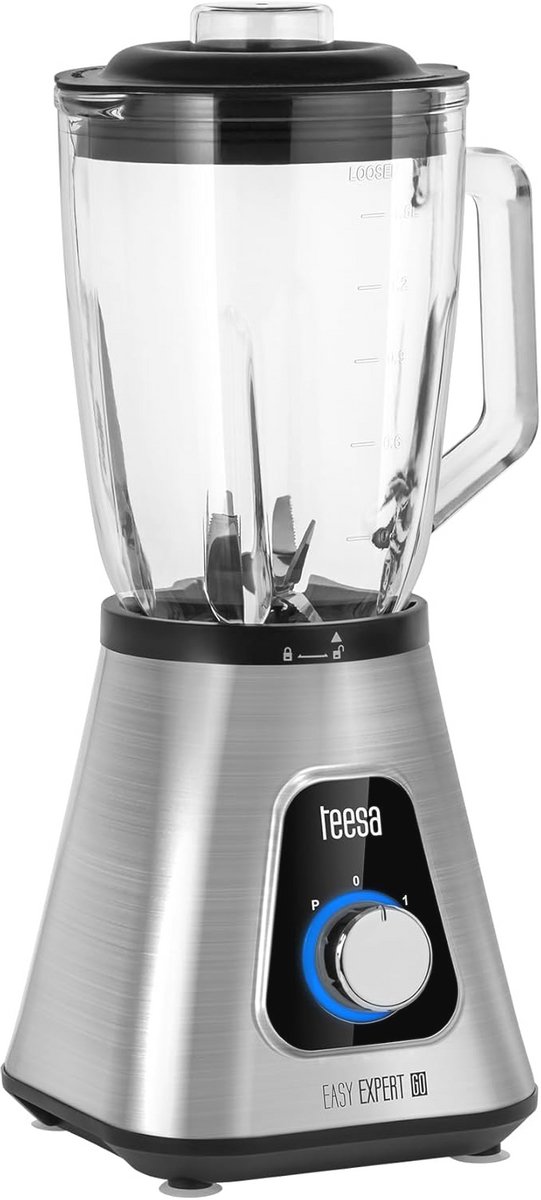Krachtige Blender met 2 Snelheden en 1,5L Capaciteit