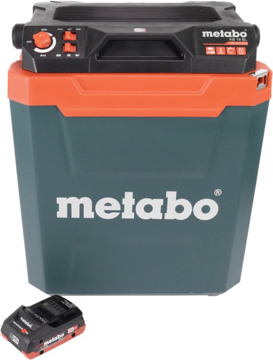 Metabo KB 18 BL accukoeler 18 V met warmhoudfunctie 28 l borstelloos + 1x accu 4.0 Ah - zonder lader van Metabo — afbeelding 2