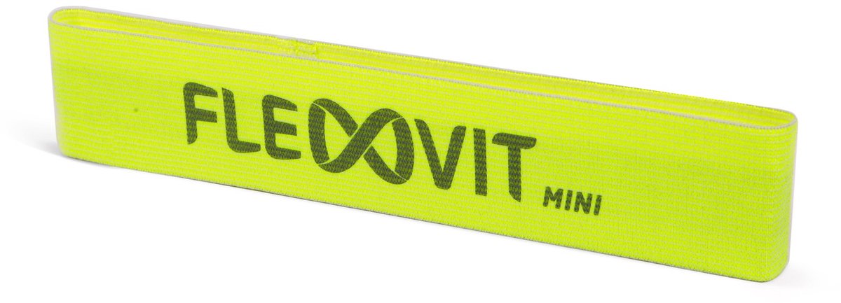 FLEXVIT Mini Band | Diverse weerstandsniveaus Geel, zeer makkelijk