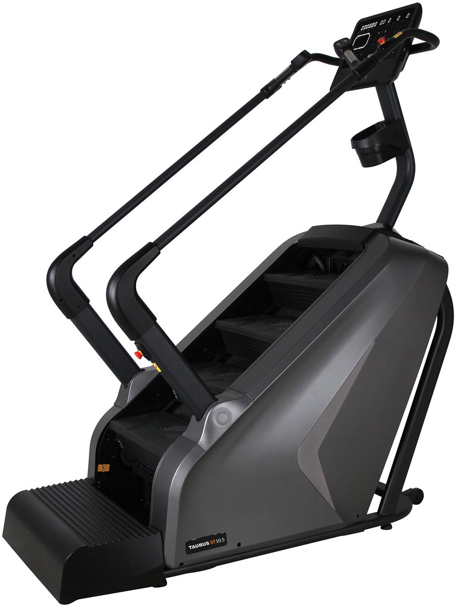 Taurus Stair Trainer ST10.5 LED-Console – Professionele Trapklimmer met 25 Weerstandsniveaus, LED Console, Fitnessapparaat voor Kracht- en Cardio Training