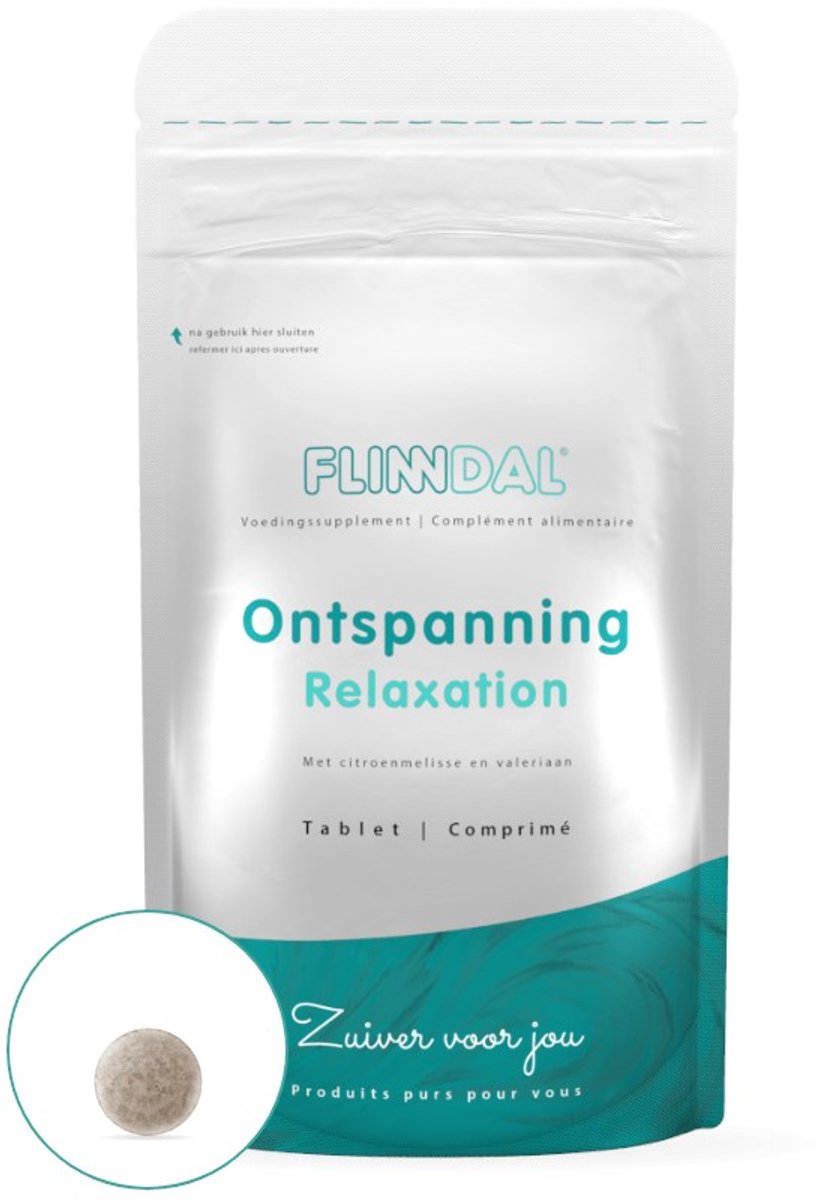 Goedkoopste Flinndal Ontspanning - Bij geestelijke druk en nervositeit - 90 tabletten