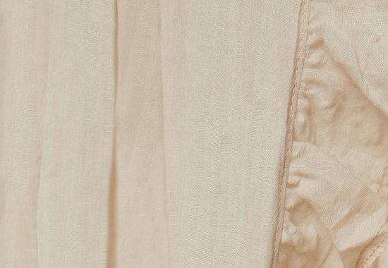 Jollein Baldachin Betthimmel Vintage 245cm Ruffle - Nougat — afbeelding 2