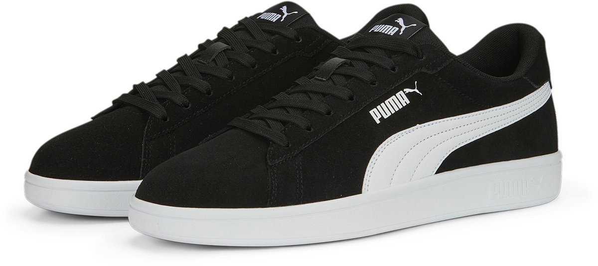 Puma SMASH 3.0 herensneaker suède 390984 01 Zwart