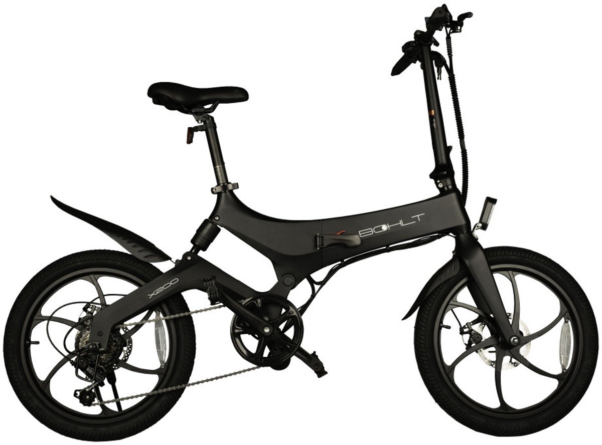 BOHLT X200 - Elektrische Vouwfiets - 20 inch - 250W Motor - 378Wh Uitneembare Accu - 7 Versnellingen Shimano - Schijfremmen - Zwart thumbnail 7