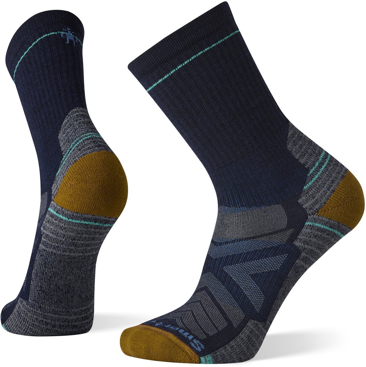 SMARTWOOL Hike Light Crew - Wandelsokken - Marineblauw