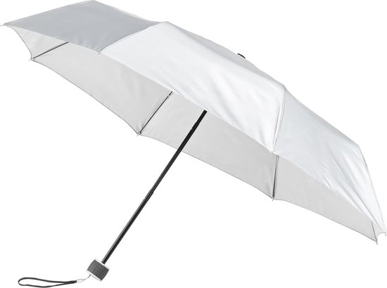 MiniMAX - Paraplu met Reflecterend Doek - Ø 100 cm - Zilver