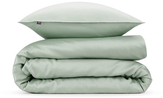 Zohome Dekbedovertrek Satinado - Effen Bedlinnen - 140x220 - Off-White - Dekbedhoes van 100% Katoen-Satijn van Merkloos — afbeelding 4