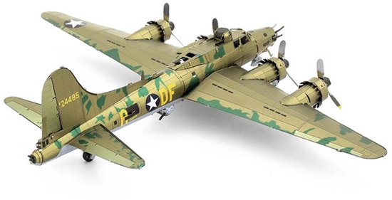 Metal Earth B-17 Vliegende Fortbommenwerper Model 3D ME1009