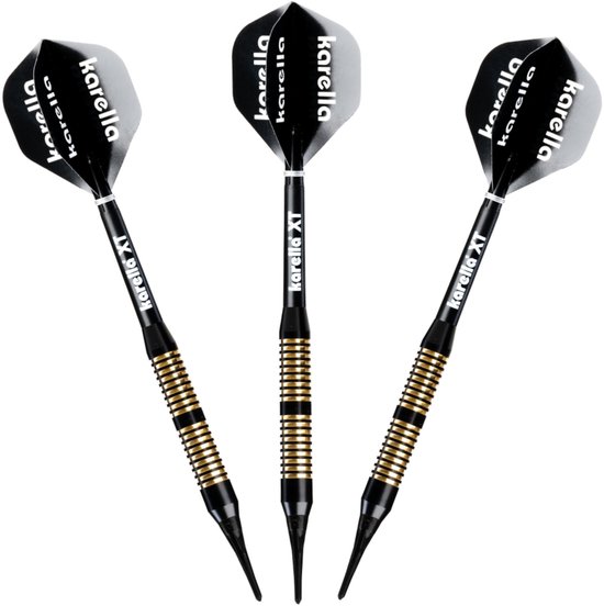 Karella Softdart 3er-Set XT-6 21g - Softtip Darts voor Elektronisch Dartbord - 18-21g - Perfect voor Beginners en Hobbyspelers van Karella — afbeelding 3