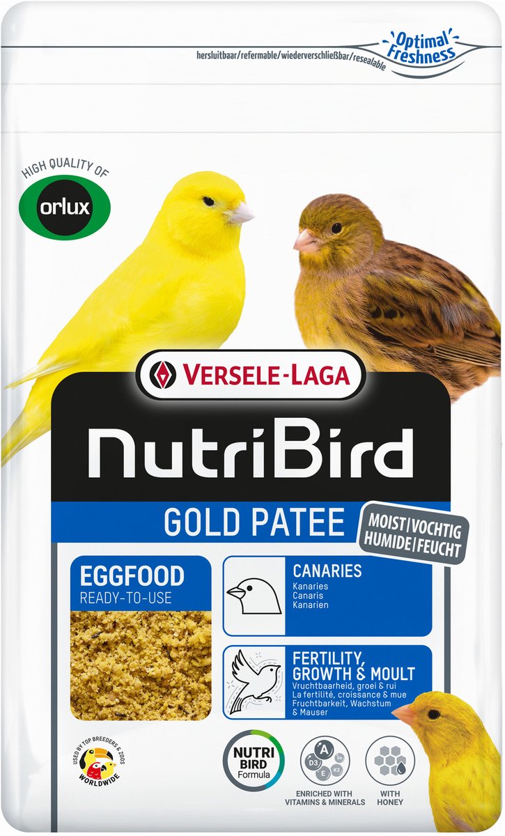 Versele-Laga Nutribird Gold Patee Kanaries - Vogelvoer - 1 kg