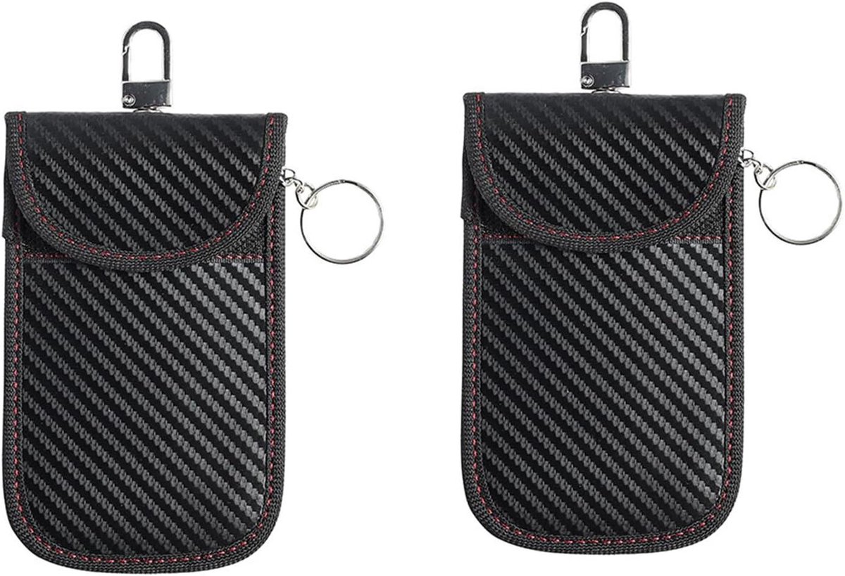 2 Stuks Diefstalbeveiliging Autosleutelhangers - RFID-sleutelbescherming