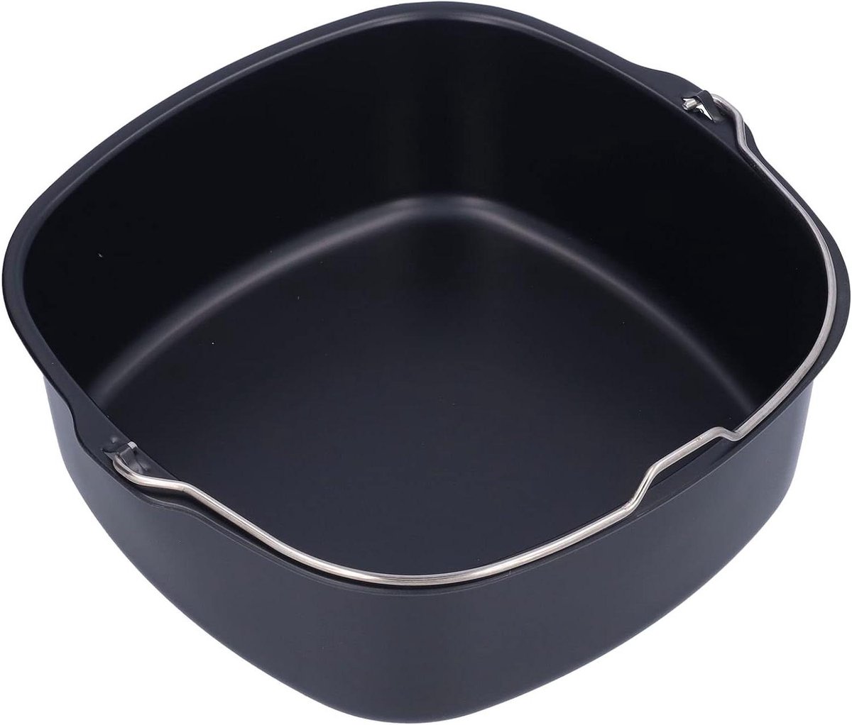 Square Iron Cake Mould - Harmless Multifunction Cake Pan for Cooking and Baking (22cm)