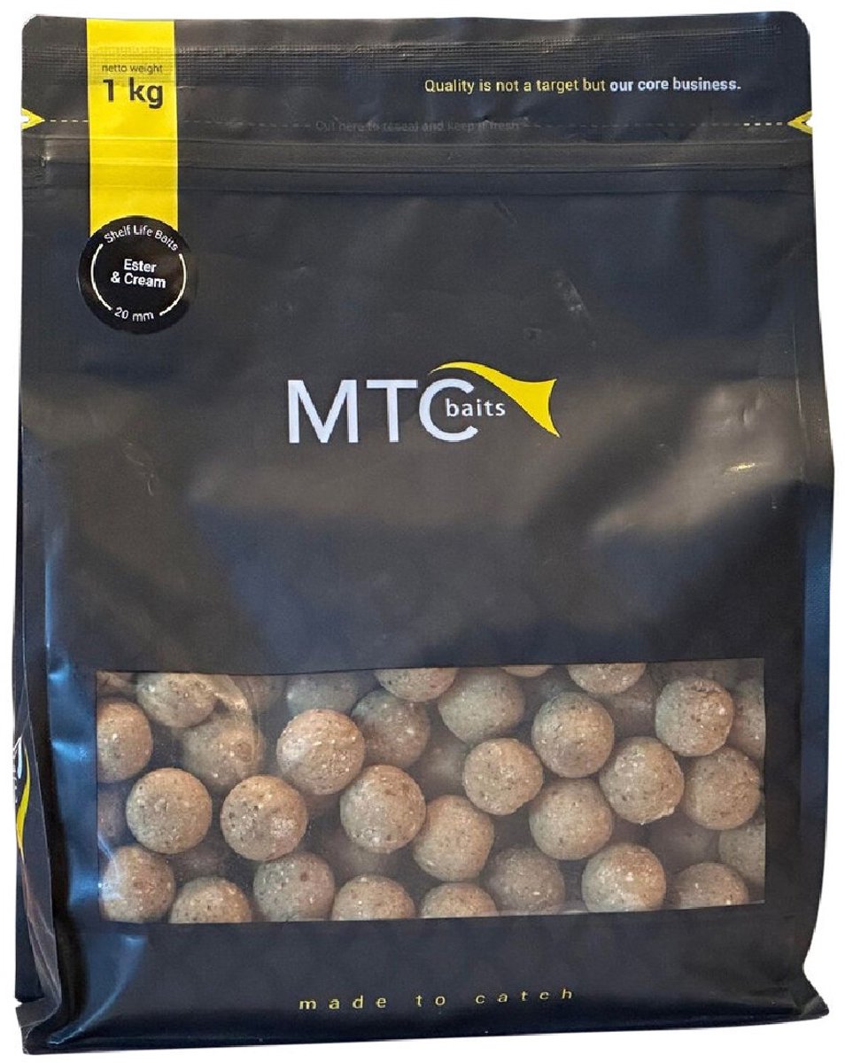 MTC Baits Ester & Cream Boilies 20mm 1kg