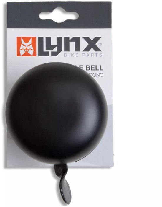 Lynx Fietsbel Ding Dong 60 Mm Zwart van Lynx. — afbeelding 3