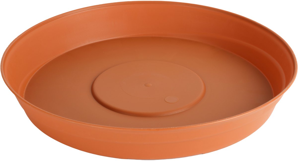 Garronda Ronde Bloempot Onderzetter – 1 stuk – Terracotta - ⌀ 34cm H=5cm - GD-NIC-Girona96