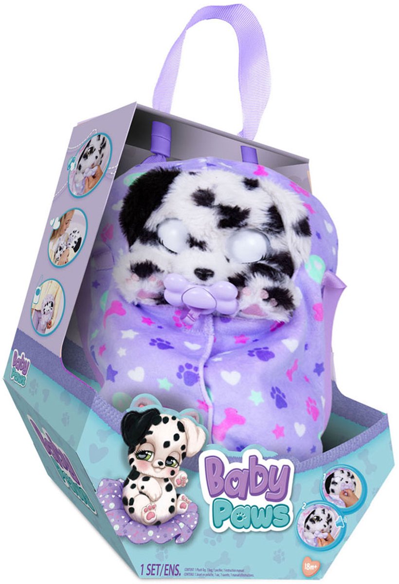 Baby Paws hondje Dalmatiër - Interactieve pluchen knuffel — afbeelding 11