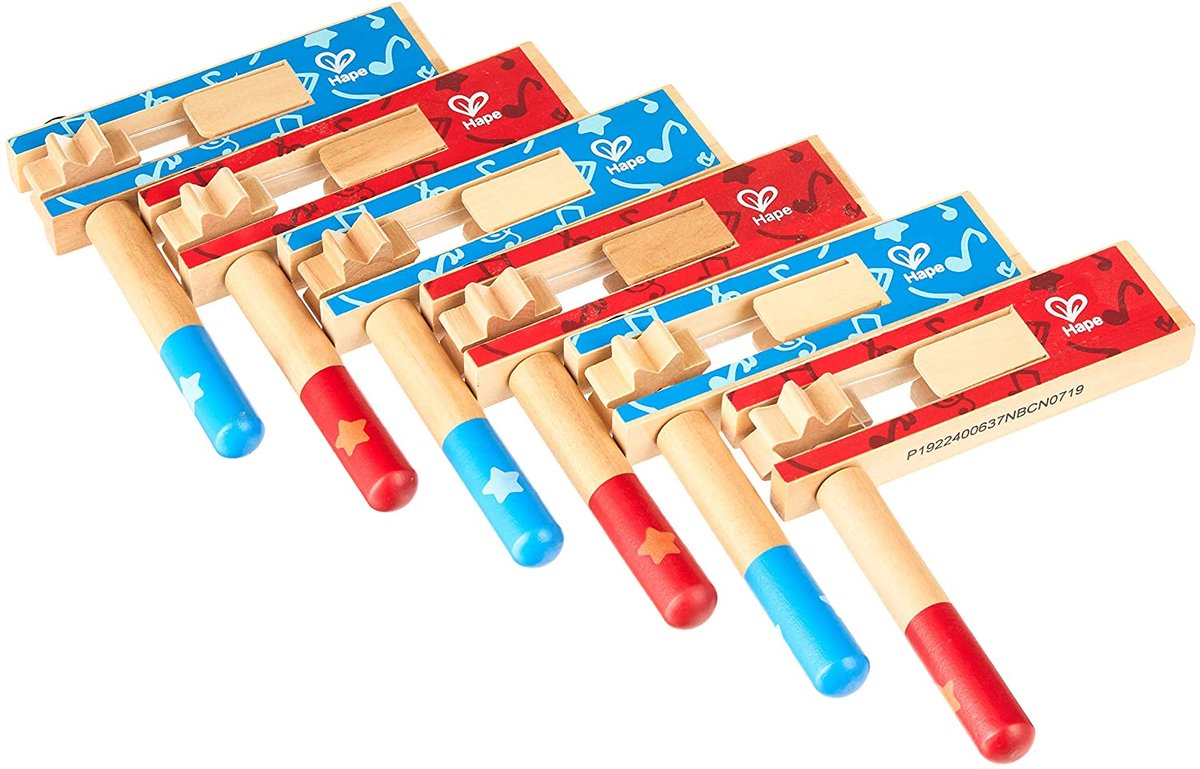 Hape Vrolijke Noisemakers | 6 stuks - UNI