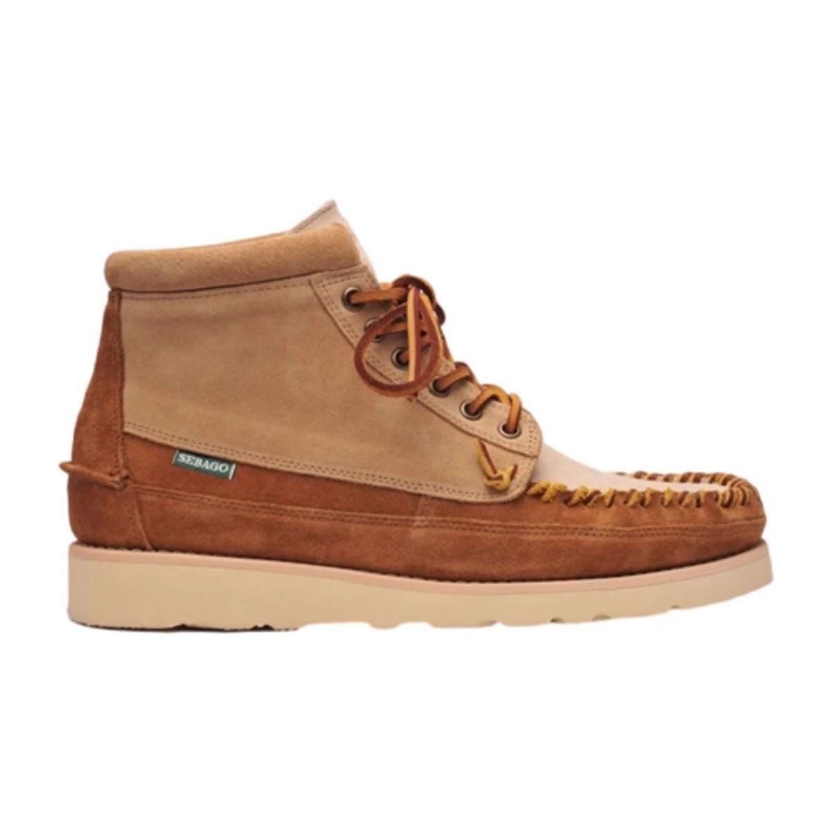 Sebago Men Cuyuga Mid Camel Papyrus Cogna