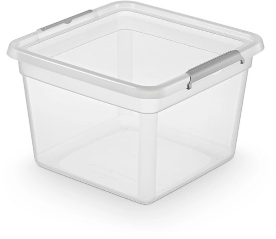 Orplast 3x Boîte de rangement robuste - BaseStore - 3 pièces de 32 litres