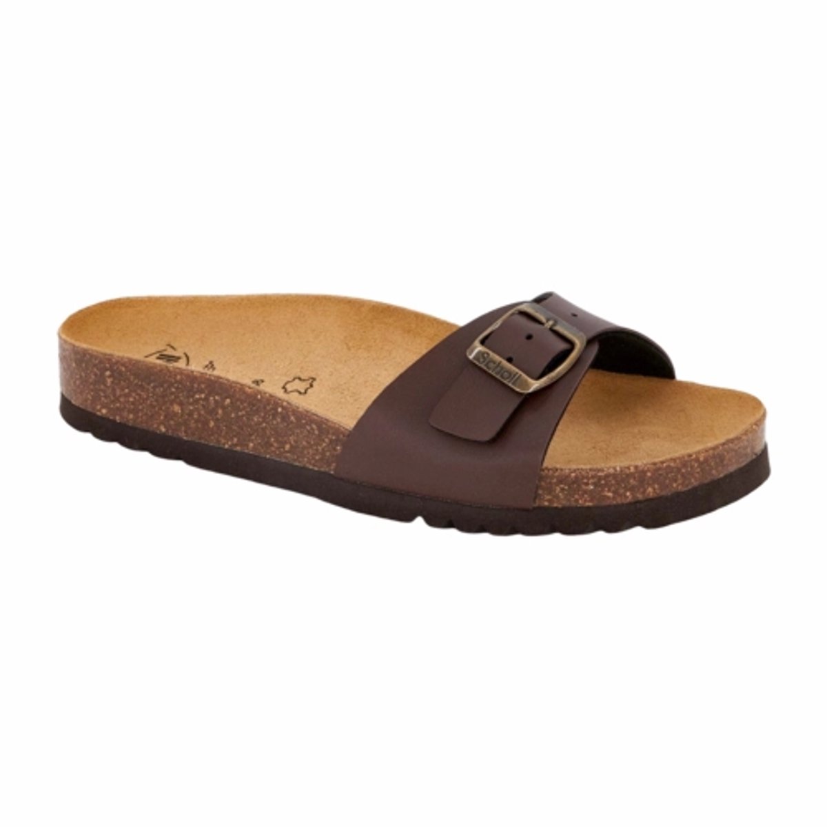 Scholl Slipper Women Estelle Brown