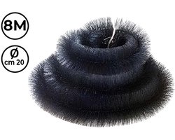 JONSKA Birdblocker - 8 meter - Ø20 cm - Dakgoot-Egel / Gootborstel / Dakgootbescherming / Bird Blocker / Bird-Blocker Vogelwering voor Zonnepanelen