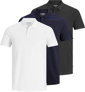 JACK & JONES- JJEBASIC POLO SS 3PK MP NOOS - Heren - T-shirt