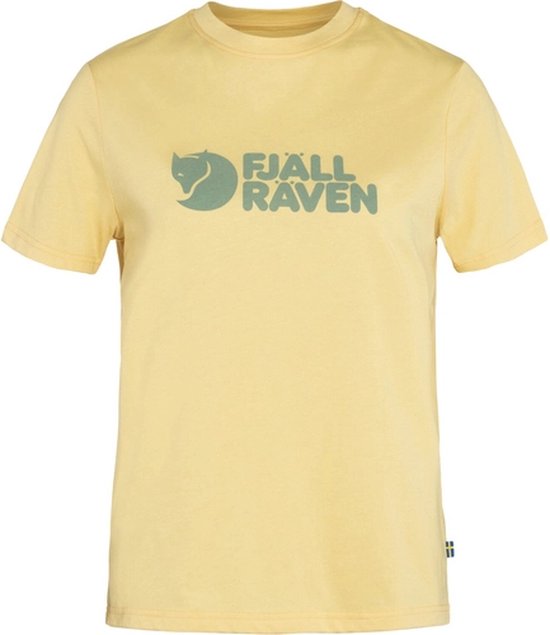 T-Shirt Fjallraven Women Fjallraven Logo Tee Mais Yellow- S