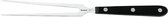 Metaltex Professional Fourchette 28,5 cm Acier inoxydable/ Zwart