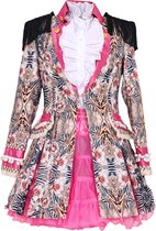 Carnavalsjas dames - Zebraprint / Tijgerprint - Carnavalskleding Dames - Carnaval