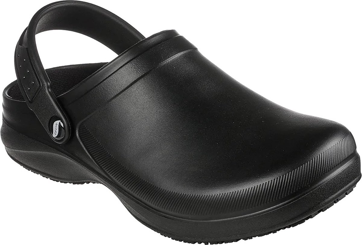 SKECHERS RIVERBOUND Werkschoenen Veiligheidsschoenen Heren Clog 200092EC BLK Zwart