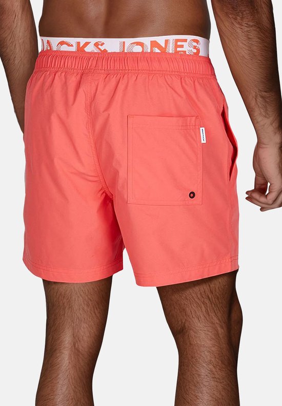 Short homme Jack & Jones MAUI JJSWIM coupe regular Rouge L Adultes