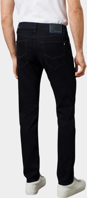 Pierre Cardin - Pantalon Lyon Future Flex Blauw Foncé - Coupe Moderne - Pantalon Homme taille W 34 - L 32